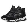 Skechers D'LITES Men Black Mid Top Casual Shoes Comfortable 999324-BLK