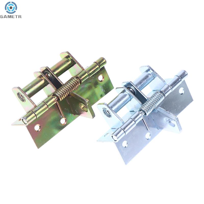 Hardware Multi-function Detachable Self Closing Spring Hinge Automatic Door Closer Hinge FFurniture Fittings Positioning Closer
