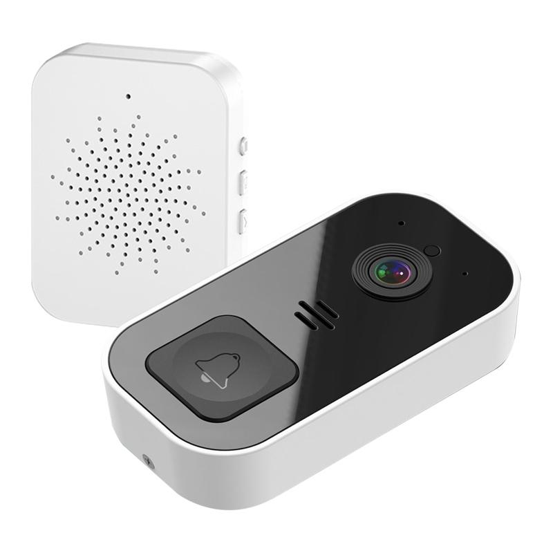 Smart trådløs mini videoringeklokke Variabel lyd Infrarød Hd Nattsyn Klart bildesikkerhet