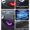 Creative Car Demon Eye Light Suction Cup Installation LED Atmosphere Light  Universal