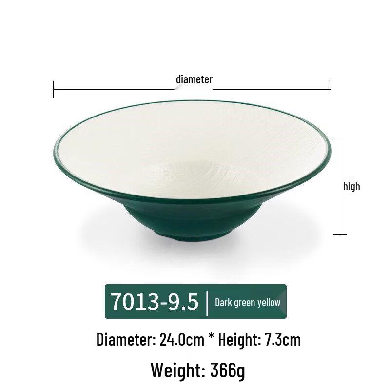 Japanese Style Melamine Douli Noodle Bowl