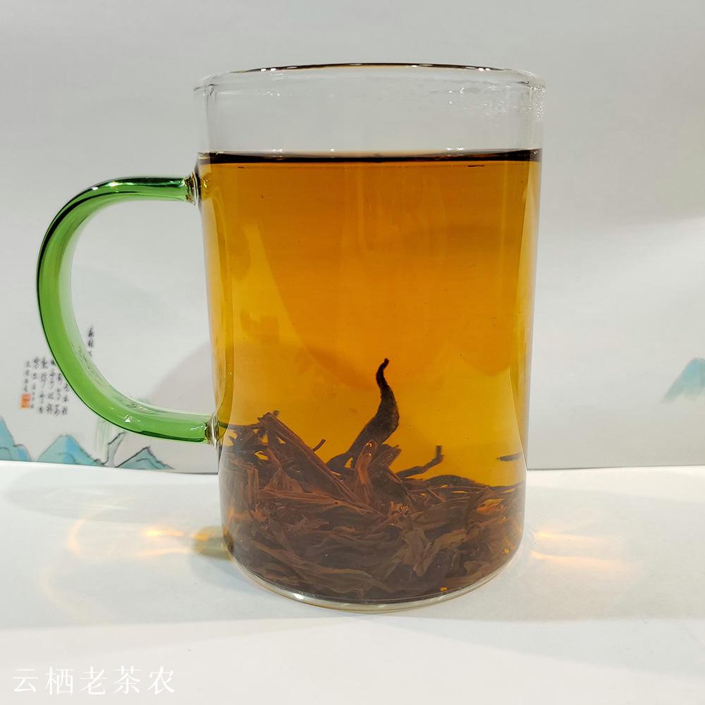 Qi Hong Gongfu, Qimen Maofeng black tea, wholesale of bulk tea leaves, one piece of honey-fragrant black tea, Yunqi old tea farmer