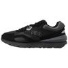 Heritage Running Comfortable Retro Synthetic Leather Suede Low Top Running Shoes Men Sneaker Black Antarctic-Gray F12M141114FBD