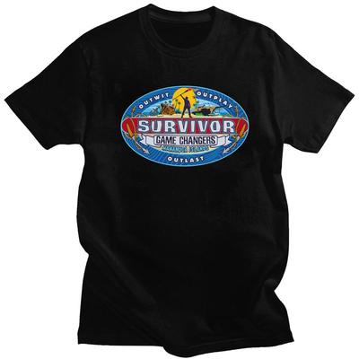 Custom Adventure Game TV Show Survivor Mamanuca T Shirt for Men Tshirt Casual Tees Tshirt Slim Fit