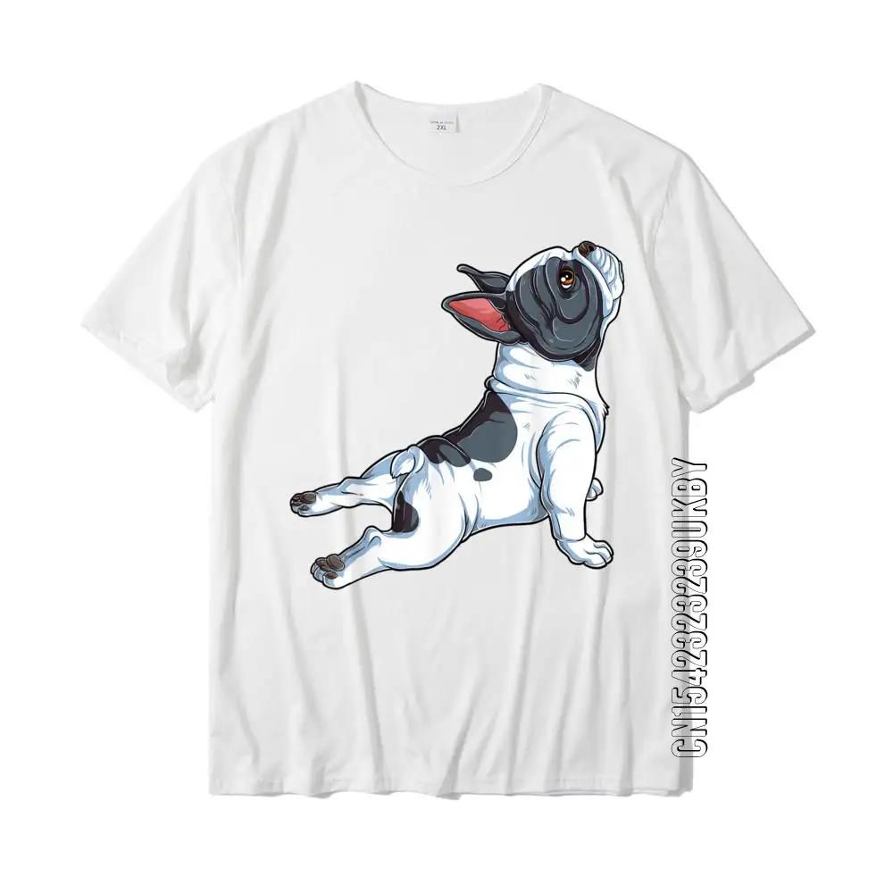 

Футболка для йоги с французским бульдогом Frenchie Namaste Мужская Смешной Подарок Футболка Повседневные Футболки Топы и Футболки Хлопок Мужская Модная - Мужская... S разноцветный