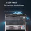 FionTu AT-MN16-4FX 16-Channel 4-Group Audio Mixer (CN Version)