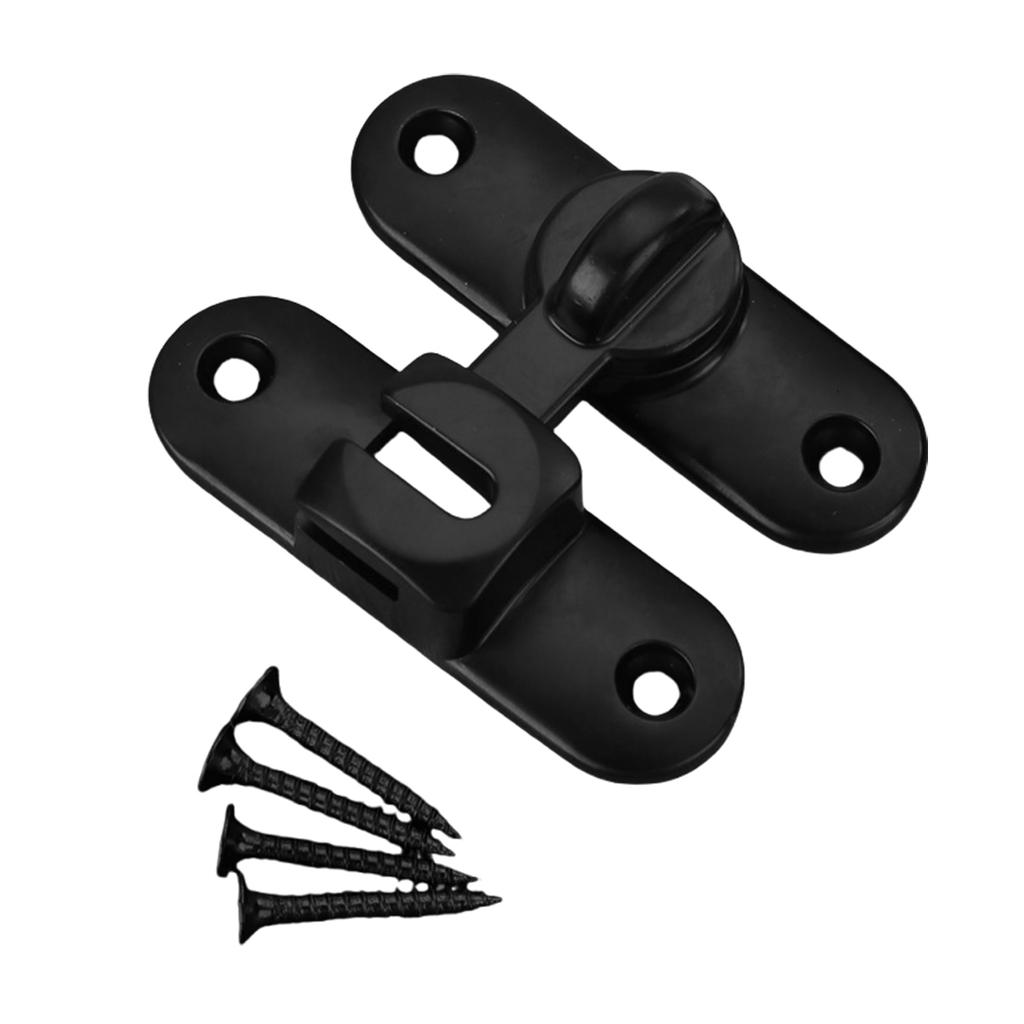 Multipurpose Sliding Door Latches Bolt Lock for Home and Office Supplies Security Daily Use Sturdy Zines Alloy