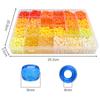 2400Pcs/box Acrylic Beads For DIY Bracelet Necklace Jewelry Making Accessories