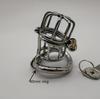 Prevent Extramarital Sex,Ergonomic Stainless Steel Stealth Lock Male Chastity Device,Cock Cage,Penis Ring Lock,Chastity Belt, M141