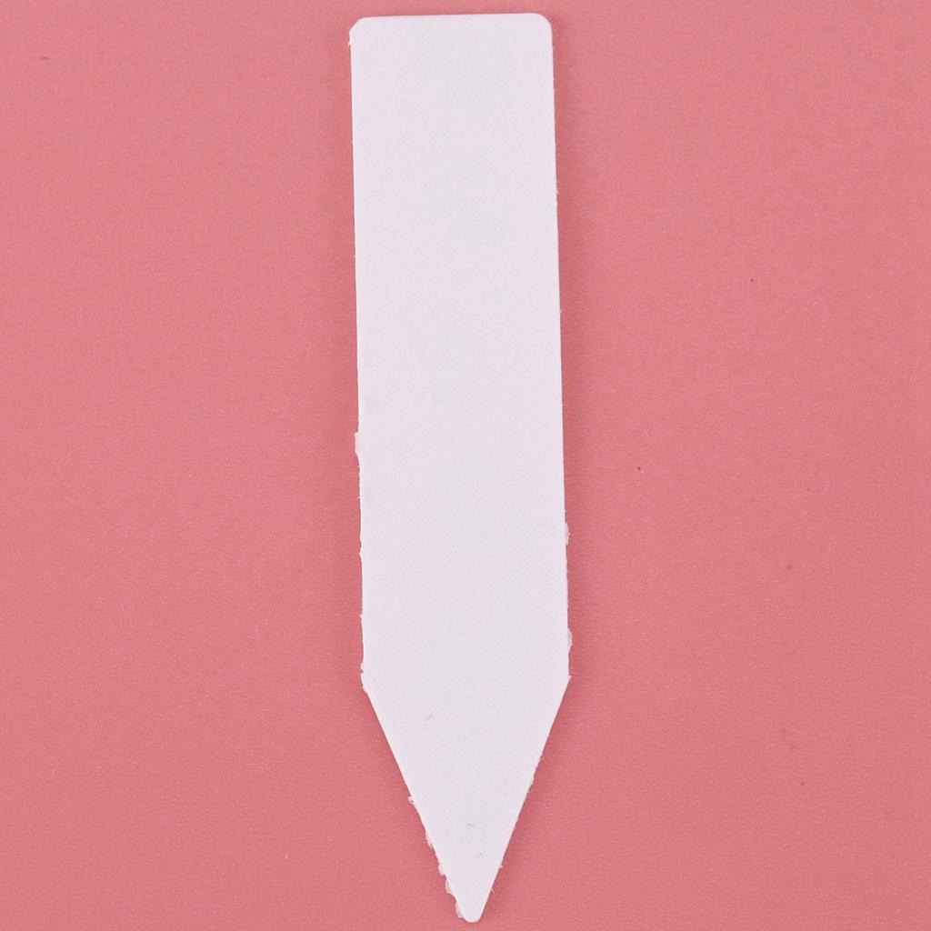 A84X-200 Pcs Reusable Pvc Plant Tag Label Tree Fruit Seedling Garden Flowerpot Plastic Label Sign Sorting Tool