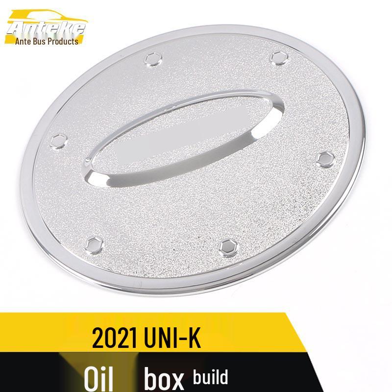 21 UNI-K Fuel Tank Cap Electroplated Scratch-Resistant Decorative Sticker