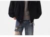 Zuoshan Diao Men's Hooded Cotton Jacket: Winter Velvet, Thick, Loose Fit, Youthful Trendy American Workwear Style.