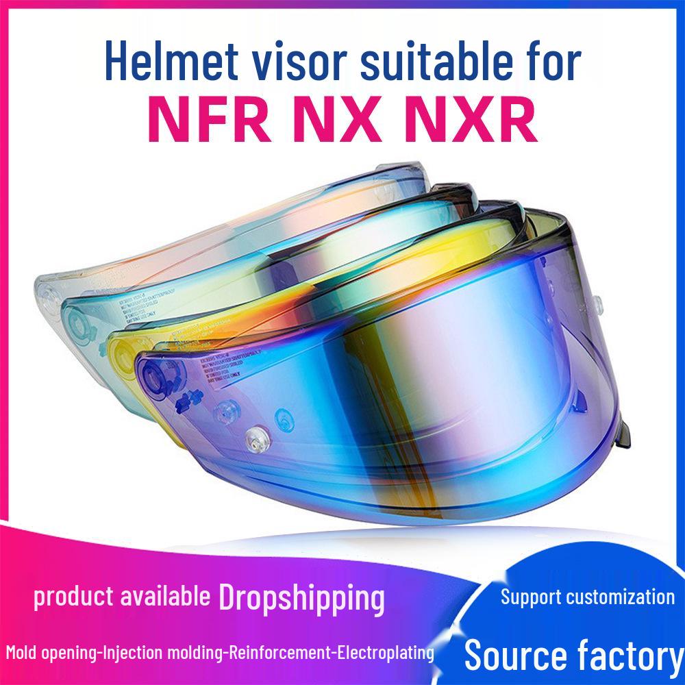 Vhodný NFR Motocyklový čelní štít REVO Noční vidění Helmový objektiv Příslušenství