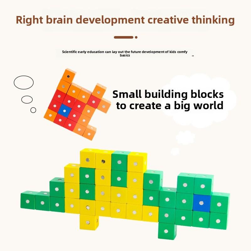 Magnetic Building Blocks Educational Toy Set For School Learning Activities