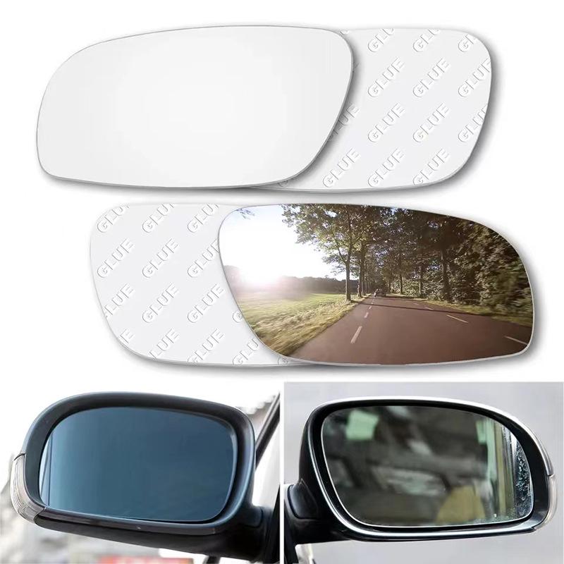 Compatible with 2003-2009 Volkswagen Touran MK1: Heated Rearview Mirror Glass Replacement