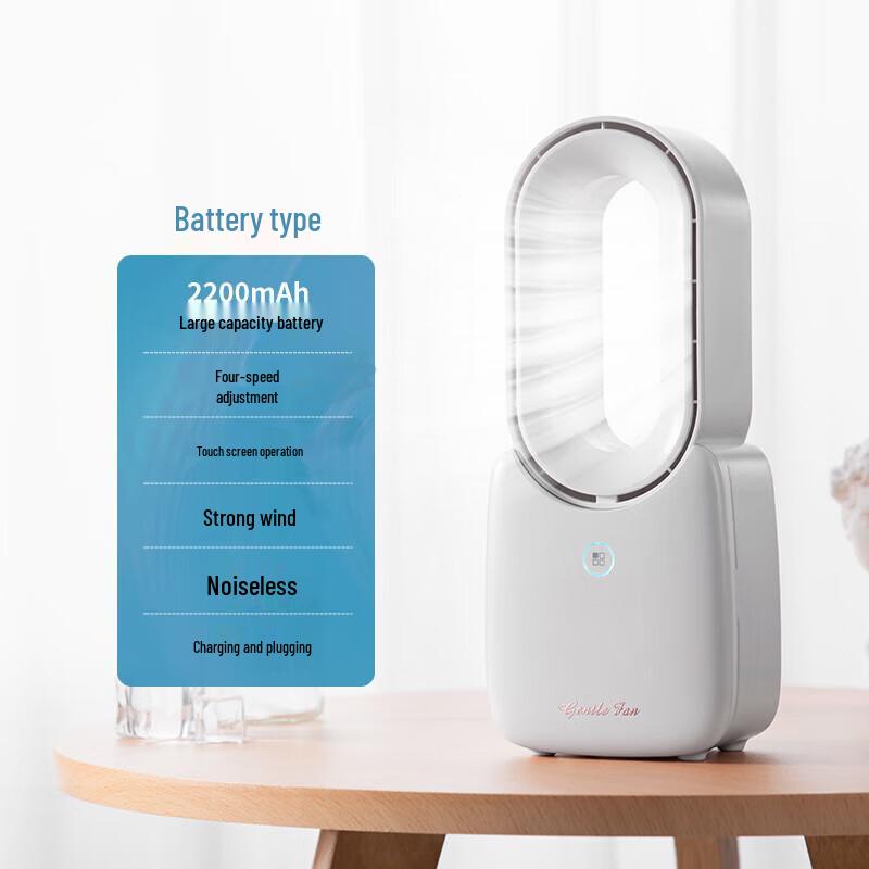 Shengbei Huikangsi Bladeless Rechargeable Desktop Fan