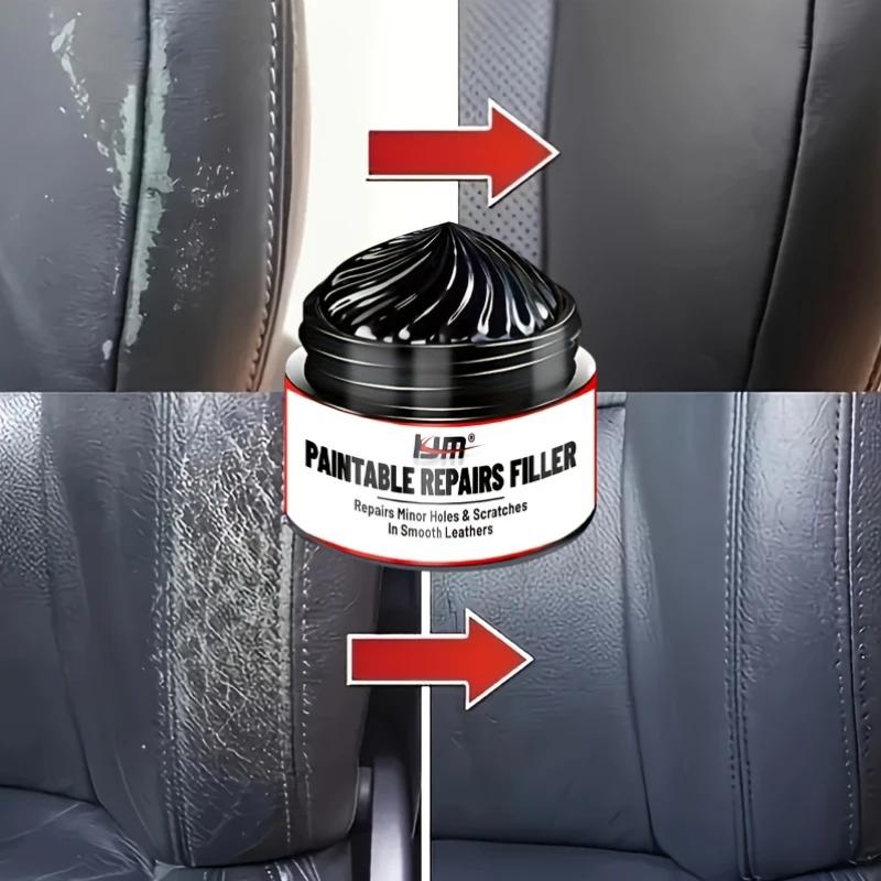 Car Interior Repair Wax-Nano Gloss Coating for Plastic Parts-Fades,Scratches and Yellowing Repair-Shiny and Protective Tires