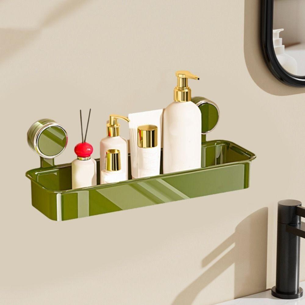 Wall Mounted Shower Storage Rack Draining Cosmetics Storage Rack Toilet Shampoo Holder Bathroom