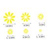 Healifty 2pcs Car Grass Sticker Bottle Sticker Honeycomb Stencil Car Window Decal Toy
