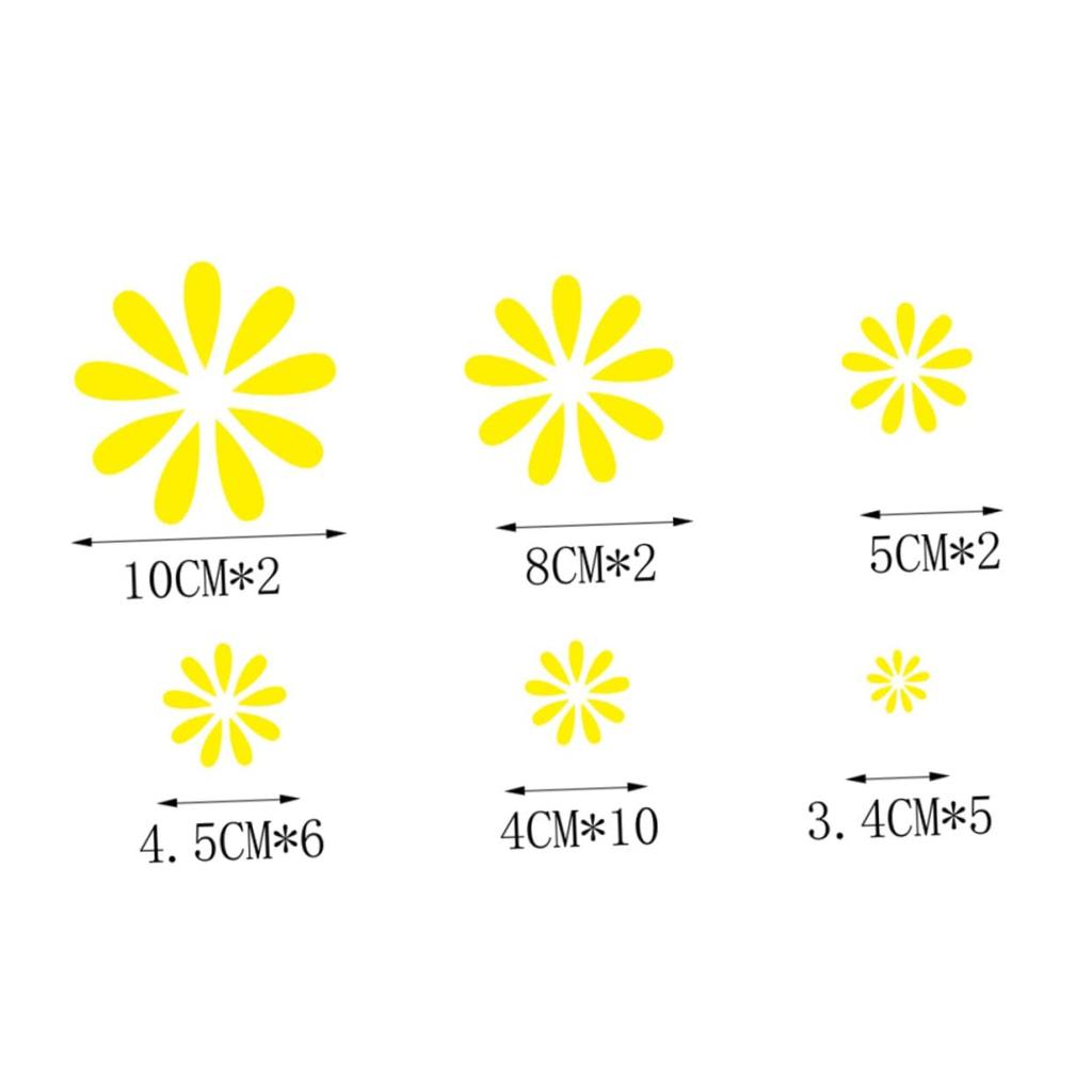 Healifty 2pcs Car Grass Sticker Bottle Sticker Honeycomb Stencil Car Window Decal Toy