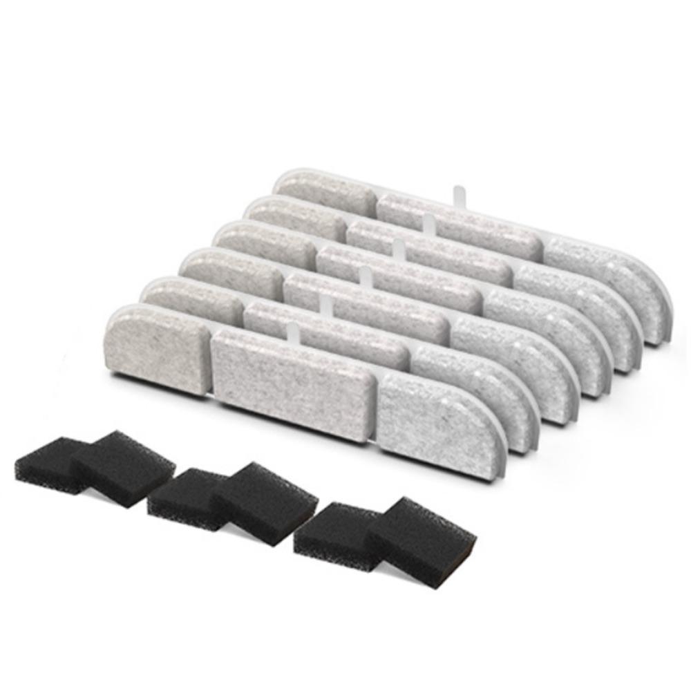 Activated Carbon Cat Drinking Filter Stripe Cat Water Fountain Filter Sponge  for Dog Cats
