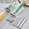Adjustable Fruit And Vegetable Corers Tool Stainless Steel Bell Pepper Cutter Deseeder for Quick Core Removal Kitchen Gadget for Homemade Dishes