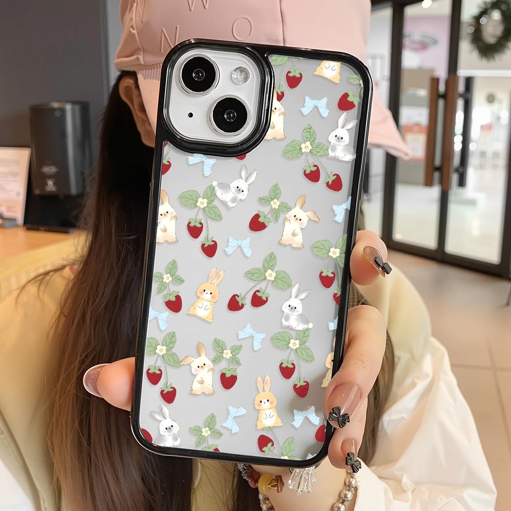 Acrylic Phone Case for iPhone 11 12 13 14 Pro 12 14 16 Pro Max for Samsung A16 A36 A56 S24 FE High-quality Painted Anti-fall Mobile Phone Case