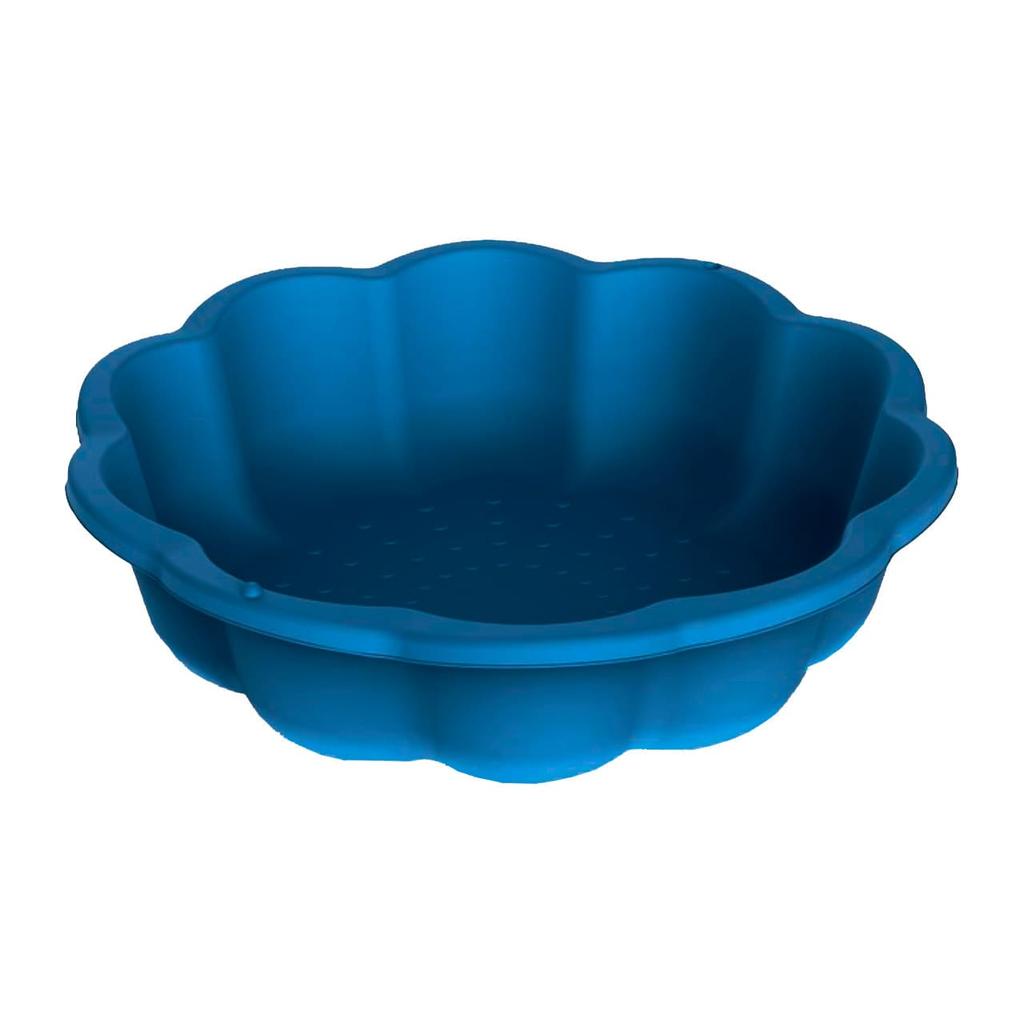 Plastic Sandpit Flower 76 Cm - Blue