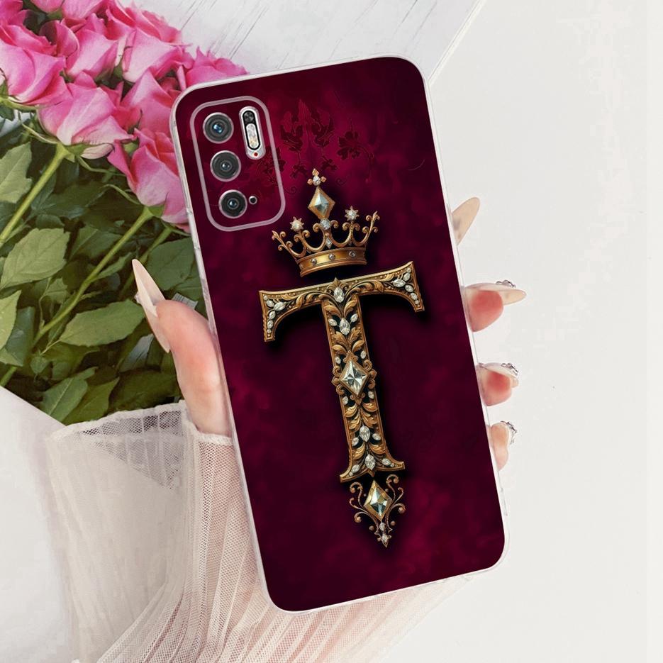 For Xiaomi Redmi Note 10 5G Case Note 10T New Luxury Letters Cover Soft Slim Phone Case For Xiaomi Redmi Note 10T Note10 5G Bags