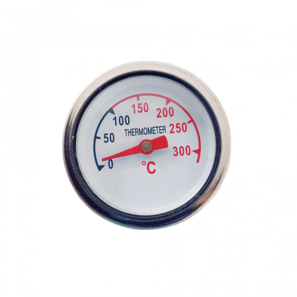 JX-15F Termometro per Barbecue in Metallo Display a Quadrante Indicatore Temperatura Griglia BBQ Termometri da Forno Accessori per la Cucina e la Casa