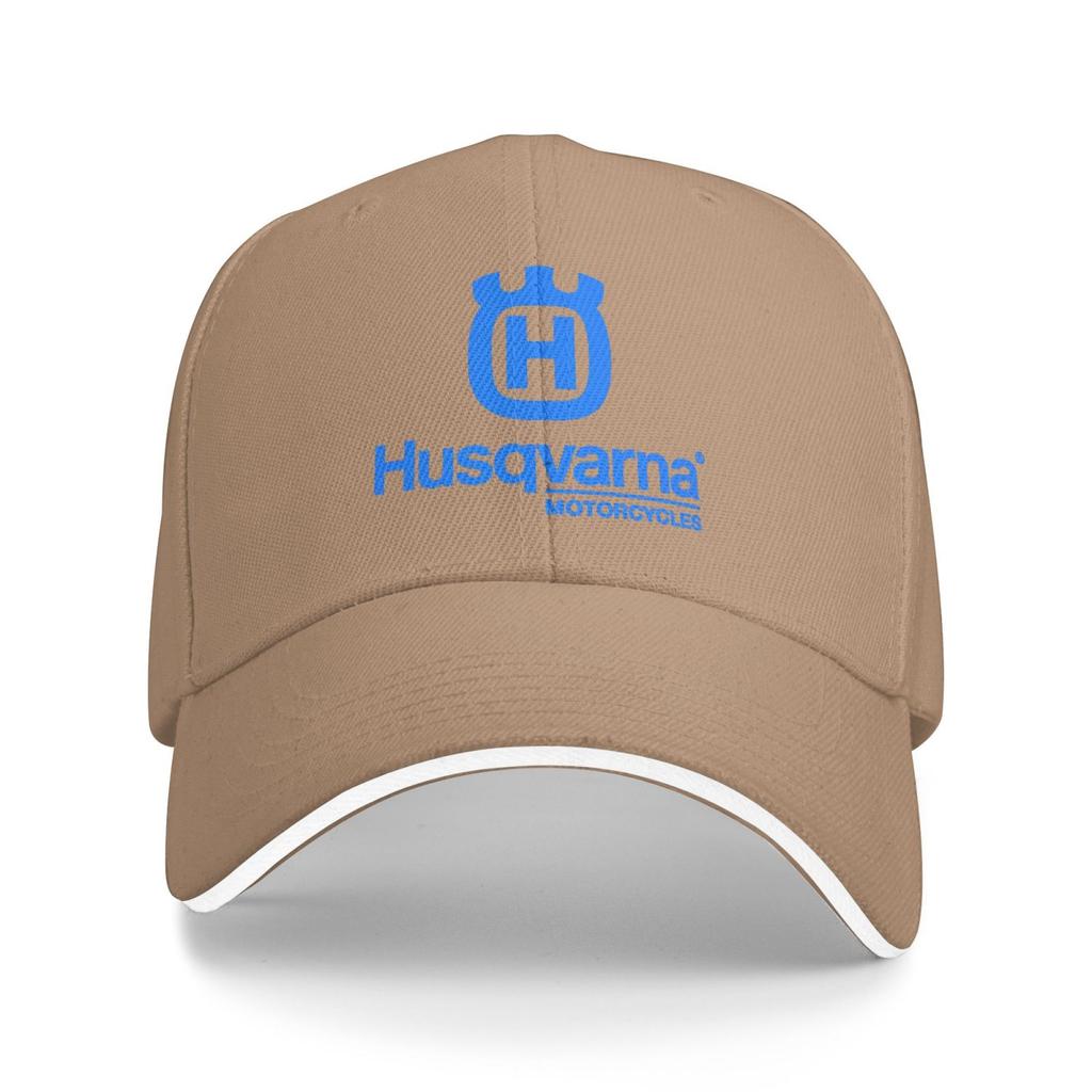 Husqvarna Potisk Baseballová Čepice Unisex Nastavitelná Sendvičová Čepice Vintage Venkovní Letní Cestování Sluneční Snapback Baseballová Čepice Čepice