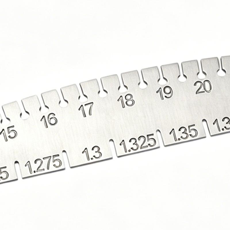 Metal Piano String Gauge High Precisions Piano Tuning Tool Portable Keyboard Instrument Calibration Tool Easy to Use