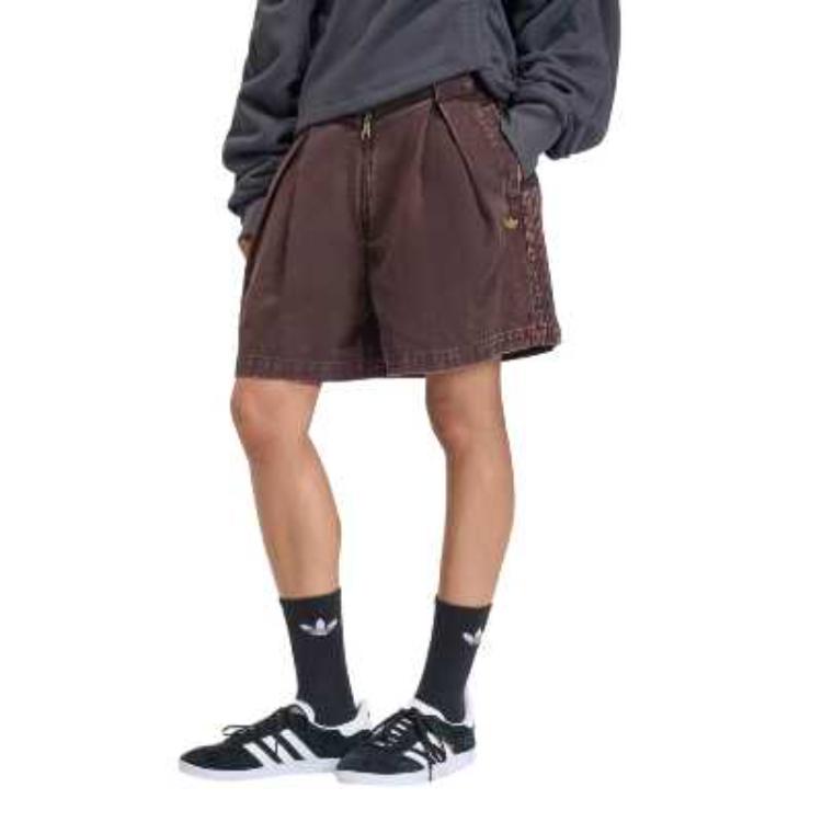 adidas Originals Comfortable Pure Cotton Denim Shorts Women Shorts KC8895