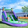 Commercial PVC Inflatable Water Slide Outdoor Backyard Adult Kids Play Inflatable Slide With BWater Splash Pool Blower