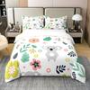 Cute Koala Duvet Cover for Boys,Girls Cartoon Comforter Cover Full Size Bedding Set Kids Teen Room Decor Bed Cover 3 Pieces