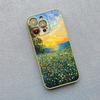 Aesthetic Beauty Sunset Flower Field Phone Case For iPhone 16 13 12 Mini 11 Pro Max 14 15 Plus Pro Max XS X XR 7 8 SE2 Covers