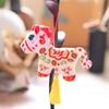 Creative Stuffed Animal Keyring Cute Plush Horse Doll Pendant Zodiac Pony Figurine  Year of Horse