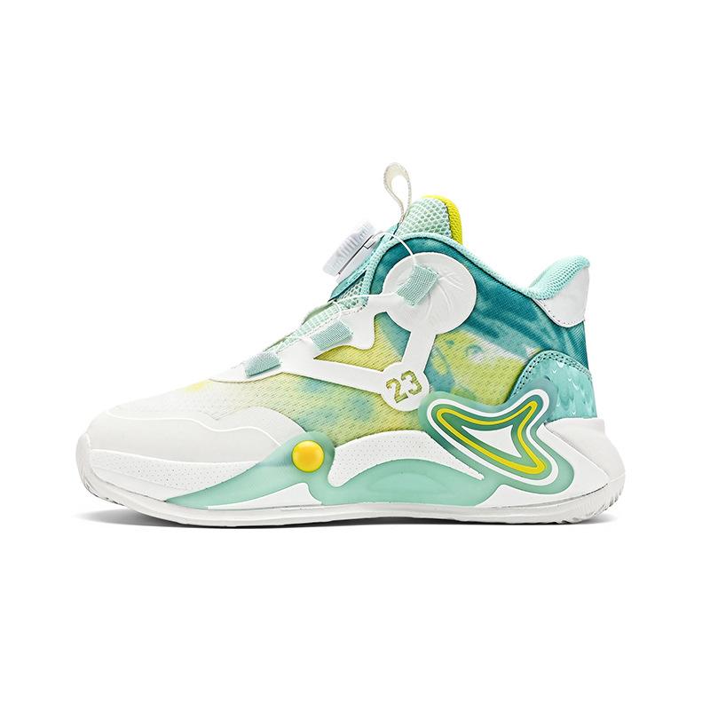 Frühling und Sommer Neue Mesh Atmungsaktive Rutschfeste Jungen Verschleiß-beständig Bequeme Weich-sohle Basketball Schuhe Reibung