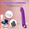 Vibrator Dildo Sex Toys For Women Powerful Adjustable Vibro Magic Wand Clitoris And G Spot Stimulator Female Masturbation Adult Goods