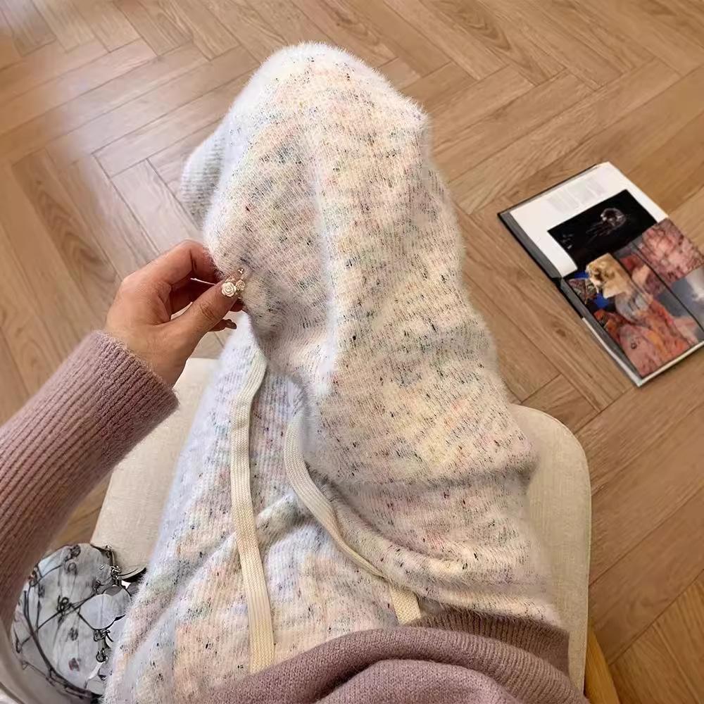 Sweet Wide-leg Pants for Women with High Waist Drooping New Style Lazy Style Loose Straight Casual Glutinous Rice Pants for Women In Autumn and Winter