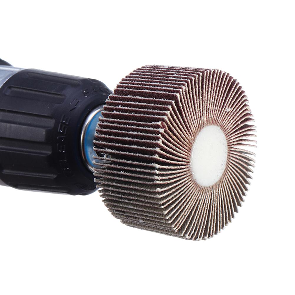1pc 25/30/40/50mm Sanding Flap Disc Wheel Grinding Wheel Head Sander Abrasive Tools Polishing Rust Removal For Rotary Tool