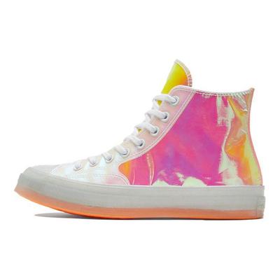 Baskets Chuck 70 High Hi-Vis Iridescent Unisexe Blanc 170604C