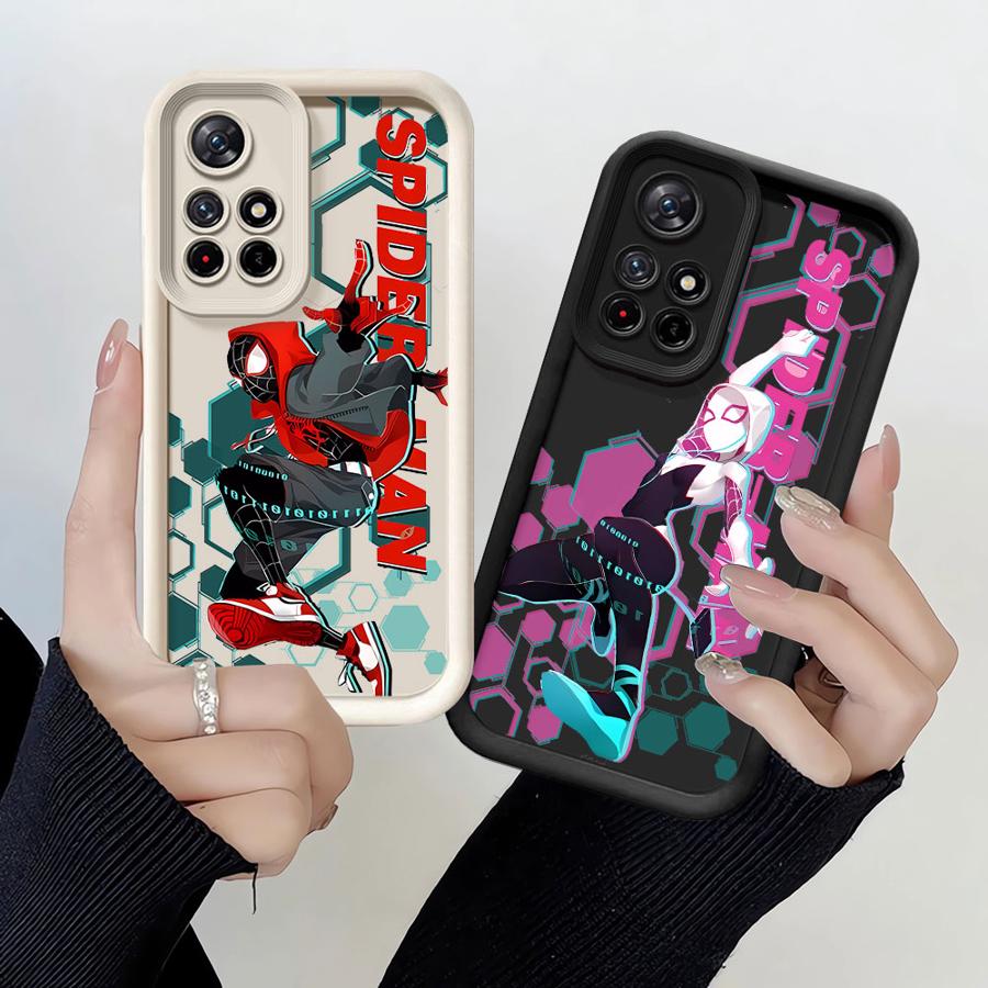Marvel Sipider Man Gwen Cool Phone Case for Xiaomi Poco C51 X3 Pro X3 NFC C61 C50 Soft Shell