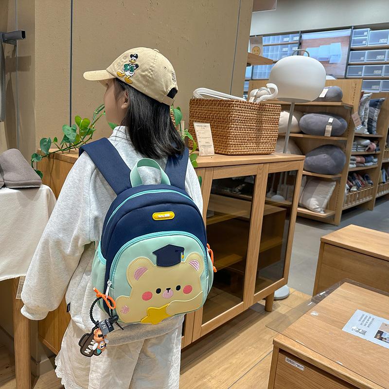 Cute animal children's cartoon schoolbag bunny backpack children's small middle class backpack children's schoolbag