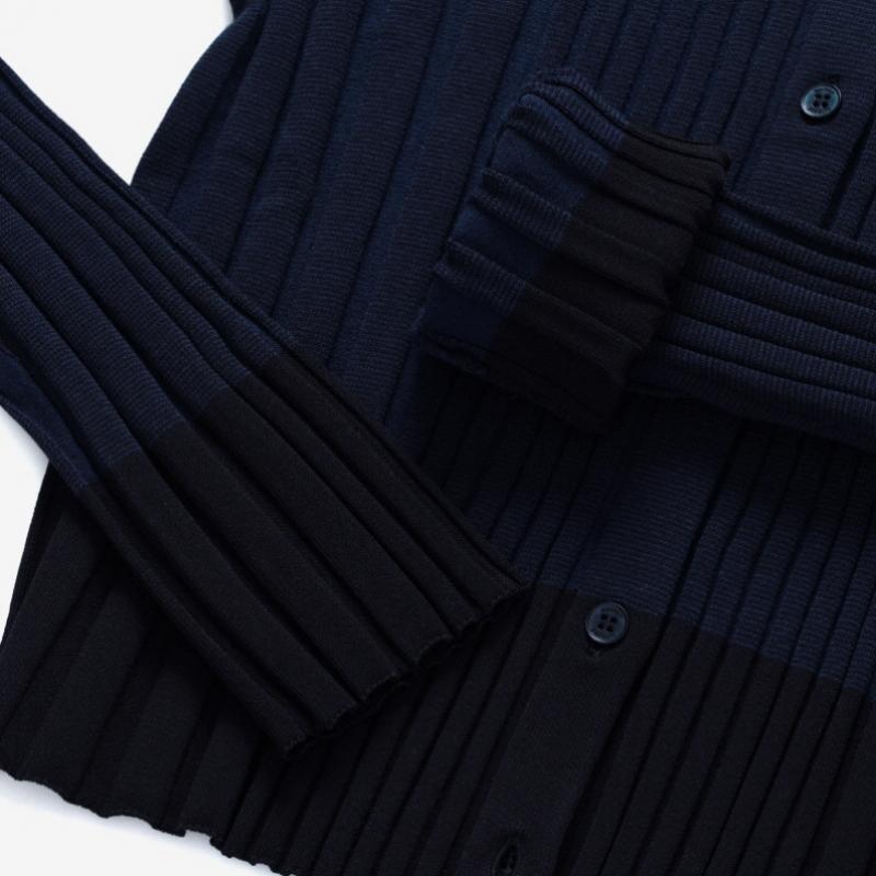 MaiSon KitSun Patch Renard Bébé Cardigan Femme en Maille Côtes Ow00504kt1121 P476