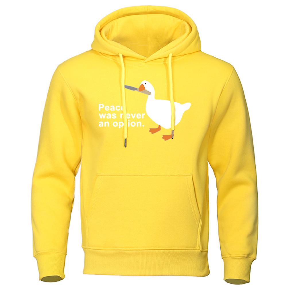 

Мир никогда не был вариантом, толстовка с принтом мультфильмов, мужская осенне-зимняя теплая толстовка, модная повседневная одежда, флисовая с капюшоном с карманами 3XL