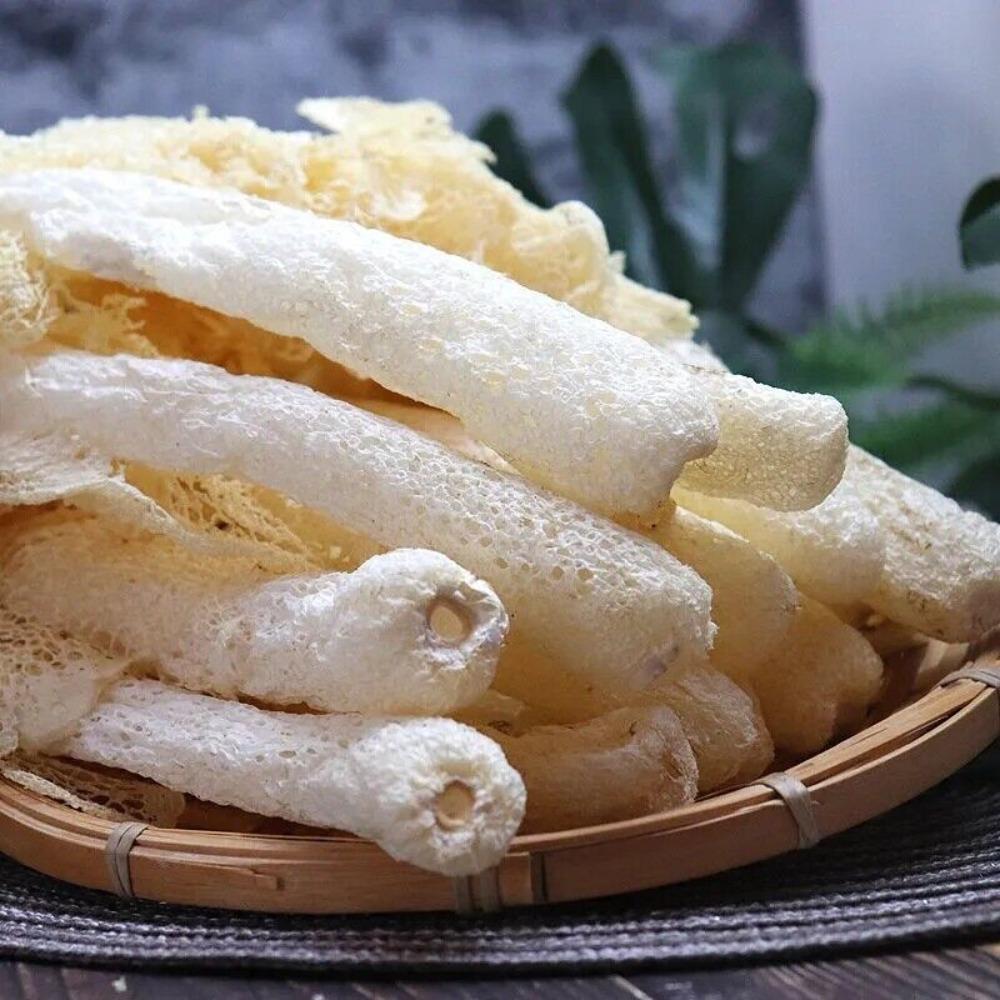 Bamboo Fungus Phallus Indusiatus Stinkhorn Mushroom Herbal Tea Loose Leaf Organic Chinese Green Food for Men Women