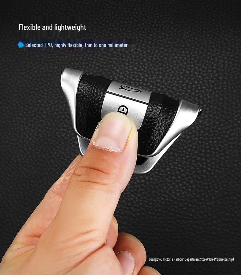 Car Key Case for Vision, Boyue, Xingyue, Emgrand, Xingrui, Binyue, Binrui, Borui, and Geely models.