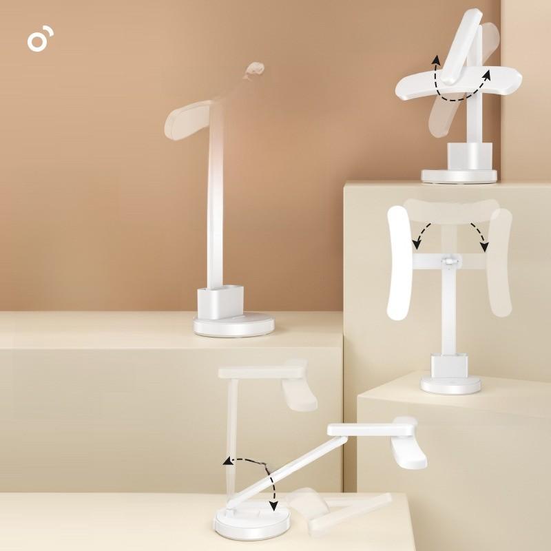 Full Spectrum Led Desk Lamp With Touch Control For Student Study And Dorm Room Decor