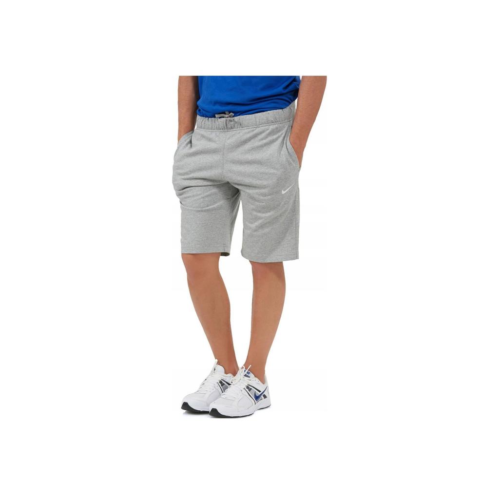 Nike Crusader Logo Embroidered Knit Sports Shorts Men Bottoms Gray 905421-063
